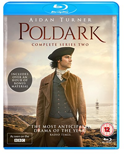 Poldark Serie 2 Blu-Ray en estuche de dos discos importado de Reino Unido 2