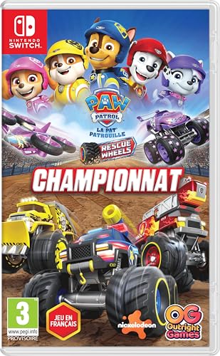 Jeu Switch PAW Patrol Rescue Wheels Championnat pour enfant