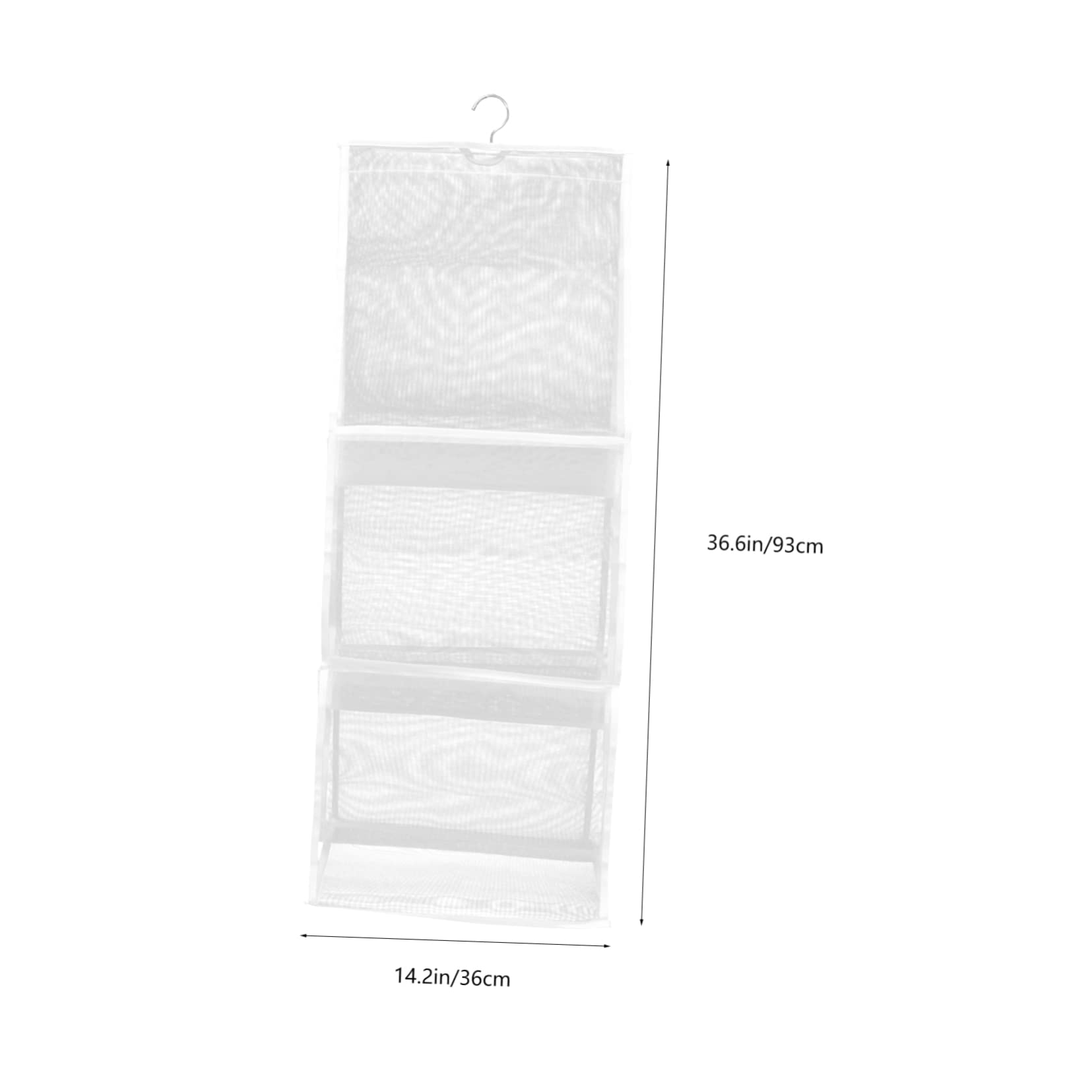 GLEAVI Hanging Storage Bag for Handbags Dust Bag Organizer Mesh Design for Over Door Use for Closet and Home and Easy to Clean Pouch for Handbags