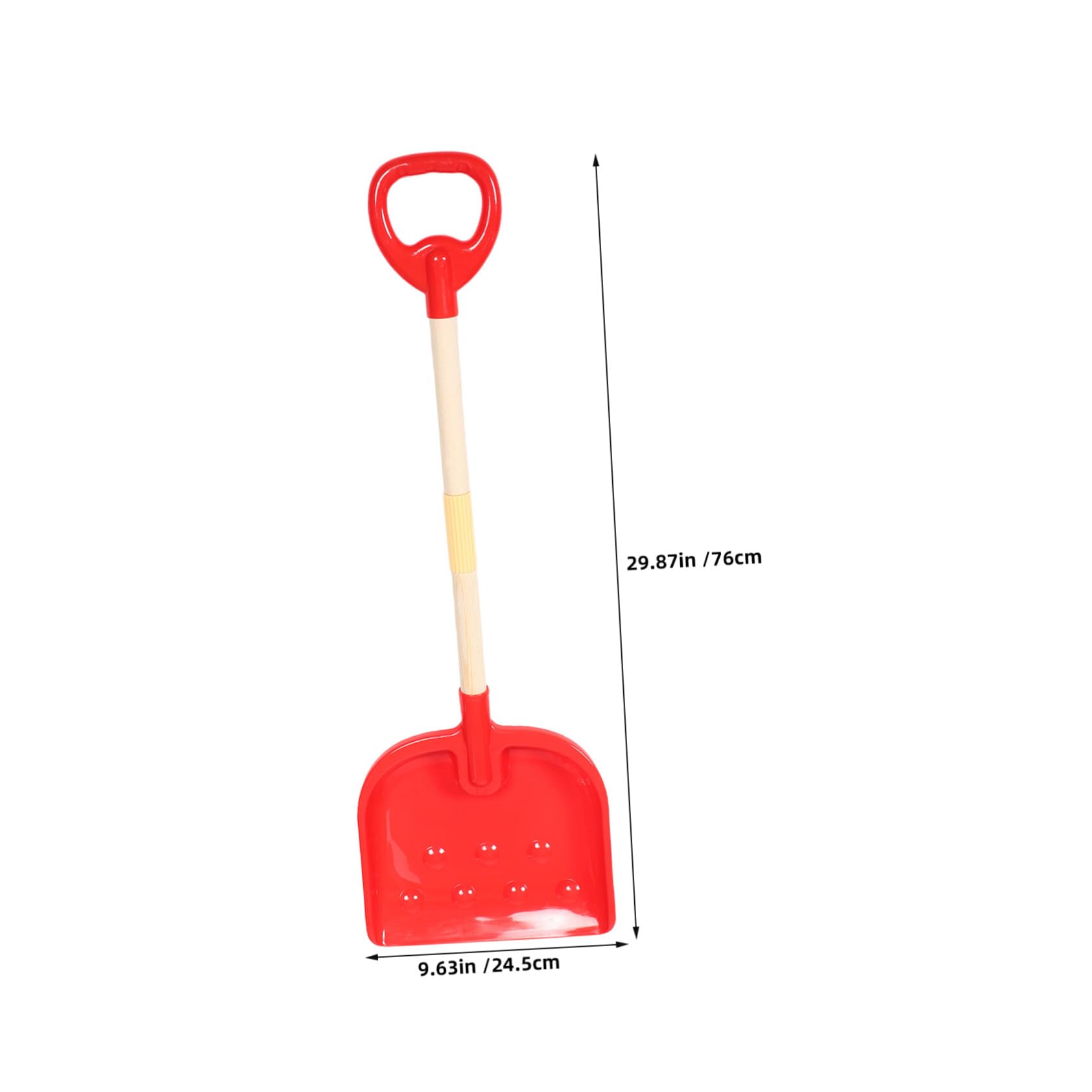 Set 2pezzi Pale da Spiaggia per Bambini in Plastica Resistente Pala da Neve Piccola per Scavo Sicura e Portatile per Spiagge e Aree Esterne