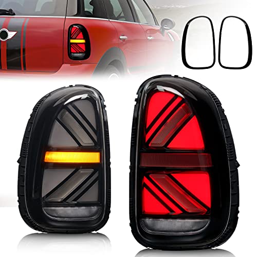 【Funzione】Dispongono di luci di marcia diurna, indicatori di direzione, luci di retromarcia e luci di stop, fendinebbia. L'aspetto delle luci è completamente migliorato. I chip LED offrono un'emissione luminosa più forte e mirata rispetto alle normali luci posteriori.