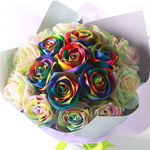 Miniatura 5 de Tvoip Cinta de poliéster arcoíris pastel de doble cara de 1-12 pulgadas (1.496 in), 25 yardas, materiales hechos a mano, regalo de boda (arcoíris 1)