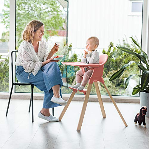 Cadeira Alimentação Clikk Coral Stokke, Stokke, Coral