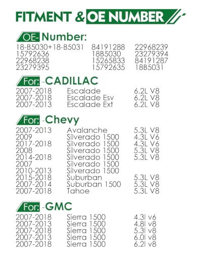 Image of Rear Disc Brake Caliper Assembly Fits for:-Chevy for:-GMC Yukon XL 1500 Tahoe, Silverado Suburban Sierra 1500, for:-Cadillac Escalade ESV 2007-2018 5.3L 6.0L 6.2L OE# 18-B5030 18-B5031