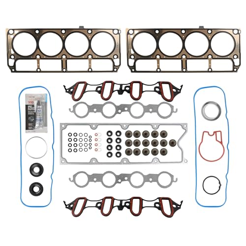 Image of KAC MLS Head Gasket Set Replacement for 02-11 Sierra Silverado 1500 /Suburban 1500 /Tahoe /Yukon,02-06 Avalanche 1500 Engine Cylinder Head Gasket HS26191PT