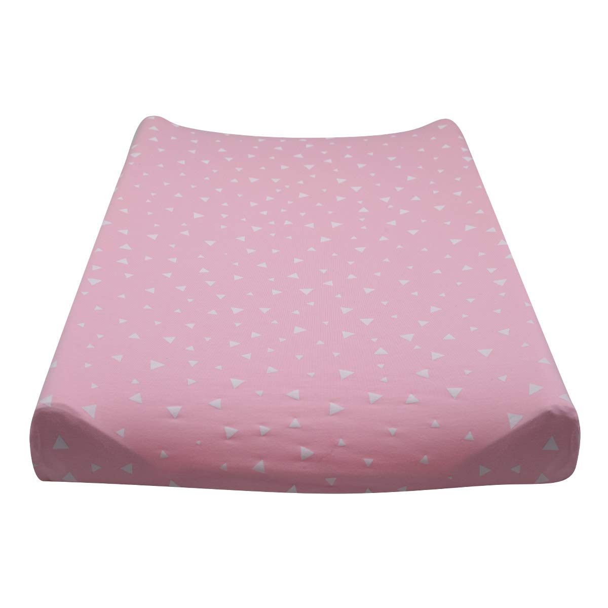 JYOKO KIDS Sabana para cambiador, Mini Cuna y Colecho, Algodón Impermeable/Protector de Colchón (90 X 50 cm, PINK SPARKLES)