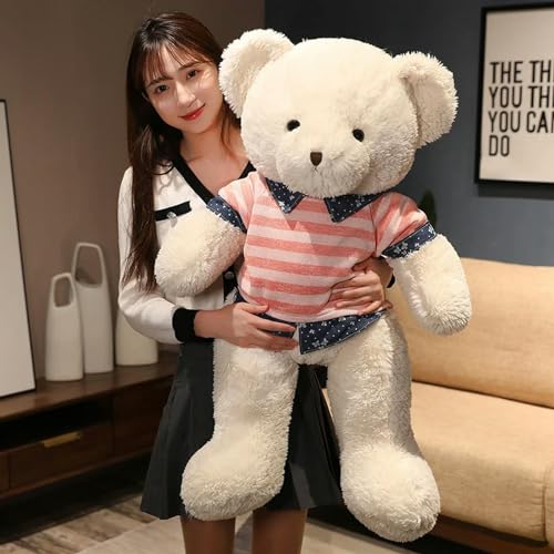 Ours Mignon Jouet en Peluche Animal poupée Kawaii Enfants Fille Saint Valentin Cadeau Anniversaire Cadeau de noël 80cm 2 – Image 5
