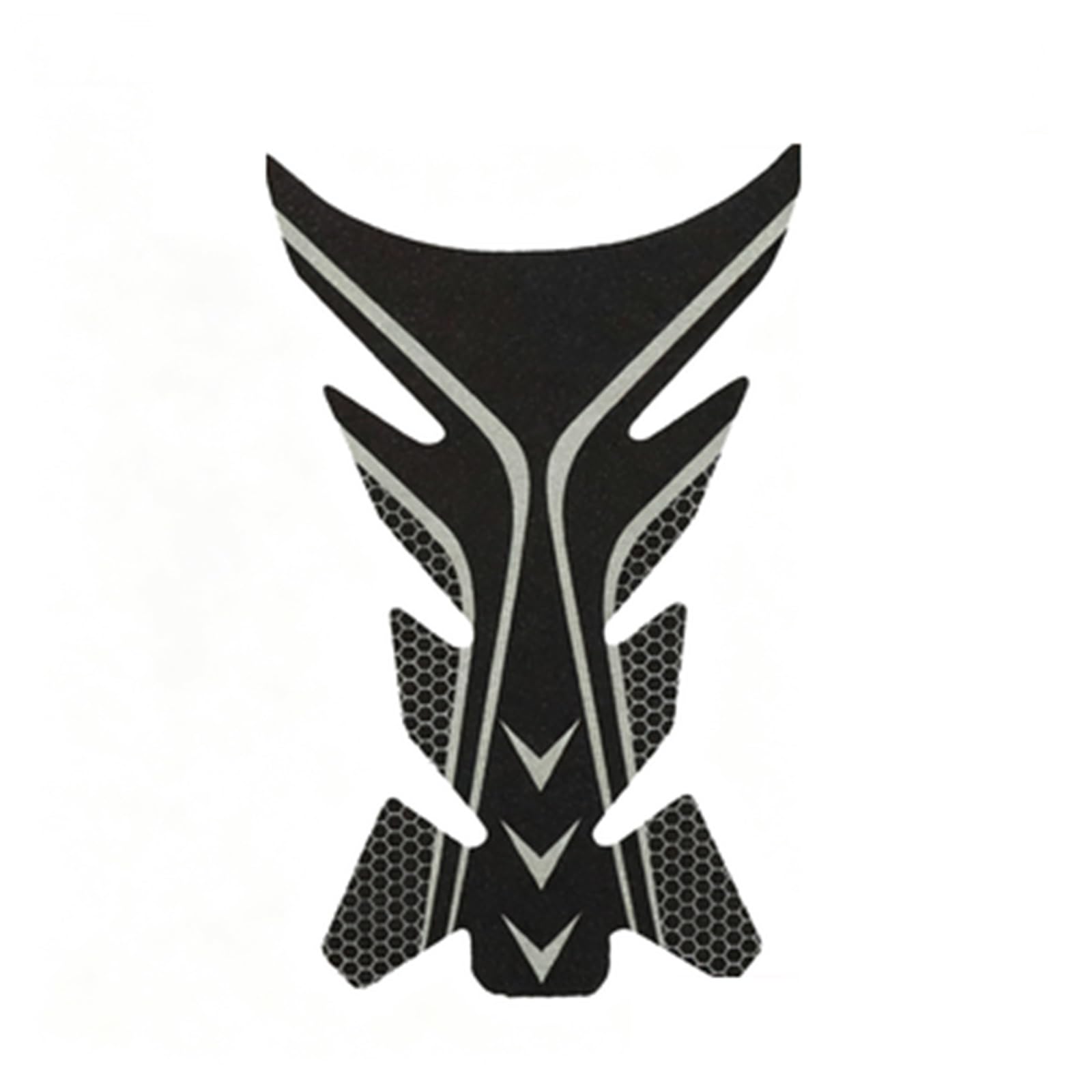 Motorcycle Fishbone Tank Pad Protector Sticker Decals for Suzuki GSXR Bike Tank Film(Color14)