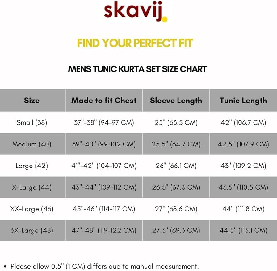 Image of SKAVIJ Men's Pure Cotton Solid Kurta Pajama Set Round Neck Casual Yoga Dress