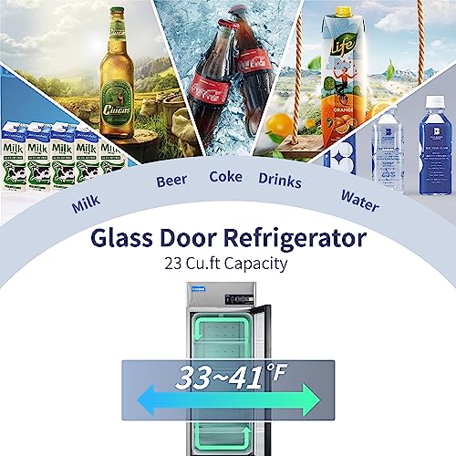 True commercial refrigerator reach-in