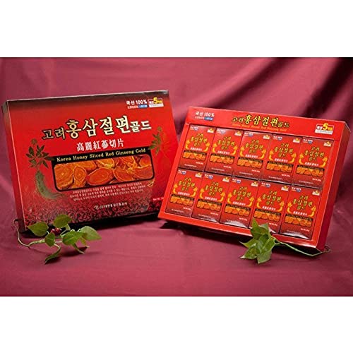 Honey Sliced Korean Red Ginseng 800G (20G X 40 Pack) Insam, Panax Ginseng #TOP2