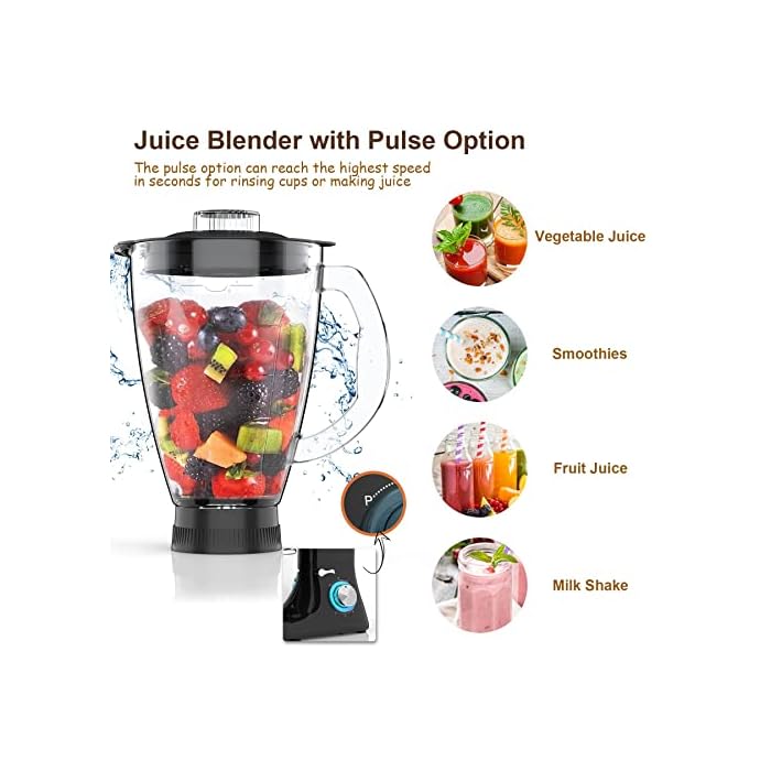 Buy Vospeed 5 IN 1 Stand Mixer, 850W TiltHead Multifunctional Electric