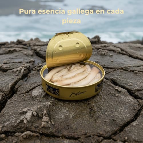 Miniatura 2 de Los Peperetes Navajas Finisterre Al Natural 120 G Lata Marisco Gallego Gourmet 10 12 Piezas Elaboración Artesanal Conserva Premium De Las Rías Gallegas Sabor Auténtico Del Atlántico