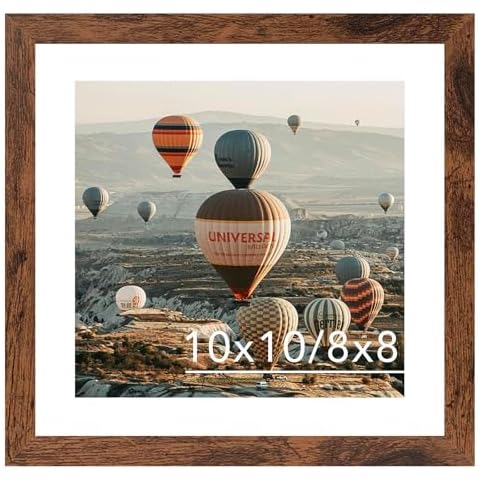 JCJMY 10x10 Deep Brown Frame Cover