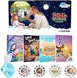 Moonlite Bible Stories for Kids Collection (4 Pack), Dance of Easter, Lions Don't Lie, Mary's Little Lamb, Conversations on The Ark, Reels for Book Projector, Kids Learning Gifts