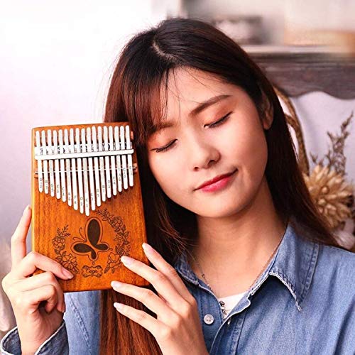 WYKDL Kalimba 17 Touches Thumb Piano, Piano Finger Bois Portable Accessoire, Instrument de Musique Cadeau for Les… - Les Beatles, Paul McCartney, John Lennon, RIngo Starr, George Harrison WYKDL Kalimba 17 Touches Thumb Piano, Piano Finger Bois Portable Accessoire, Instrument de Musique Cadeau for Les… – Image 3