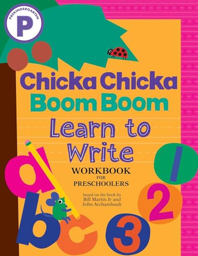 Chicka Chicka Boom Boom Learn to Write Workbook for Preschoolers ...