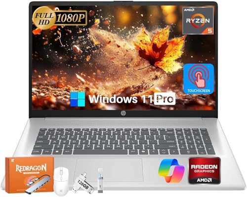 HP Laptop 17.3 pulgadas Ryzen 5 16GB 1TB SSD miniatura 1