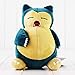 FCS Peluche poupée 20 Cm Anime Détective Snorlax en Peluche Jouet Mignon en Peluche Poupée Cadeau pour Enfants