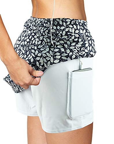 Image of Oyamiki Women's Active Athletic Skort Lightweight Tennis Skirt Perfect for Running Training Sports Golf