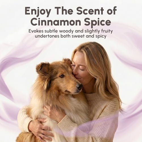 Image of Best Shot Scentament Spa Botanical Body Splash, Body Spray Conditioner for Pets, Cat and Dog Cologne Spray, Alcohol-Free, Ready To Use, Cinnamon Spice, 8 Oz.