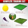 DURARANGE Pop-Up Golf Chipping Net - Ultimate Target Training Chip Aids for Precision & Distance, Outdoor | Indoor Practice, Golfer Gift