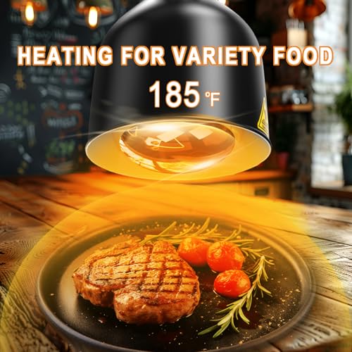 Hudabaidi B2H 2-Head Food Heat Lamp Warmer thumb #4