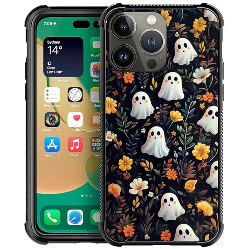Coque de protection iPhone 12 Pro Max antichoc antidérapante motif fantôme