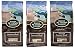 Green Mountain Coffee Bundle 3 Count - One 12 Ounce Breakfast Blend Ground, One 12 Ounce Nantucket Blend Ground, and One 12 Ounce Vermont Country Blend Ground
