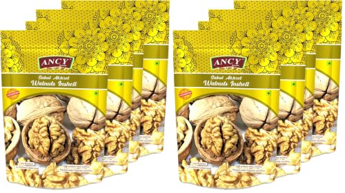 Image of Ancy Best Inshell Fresh Paper Walnuts, Dry Fruits, 4 X 250 g (Pack of 2)