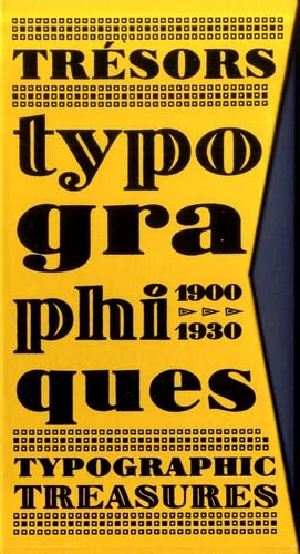  Trésors typographiques 1900-1930