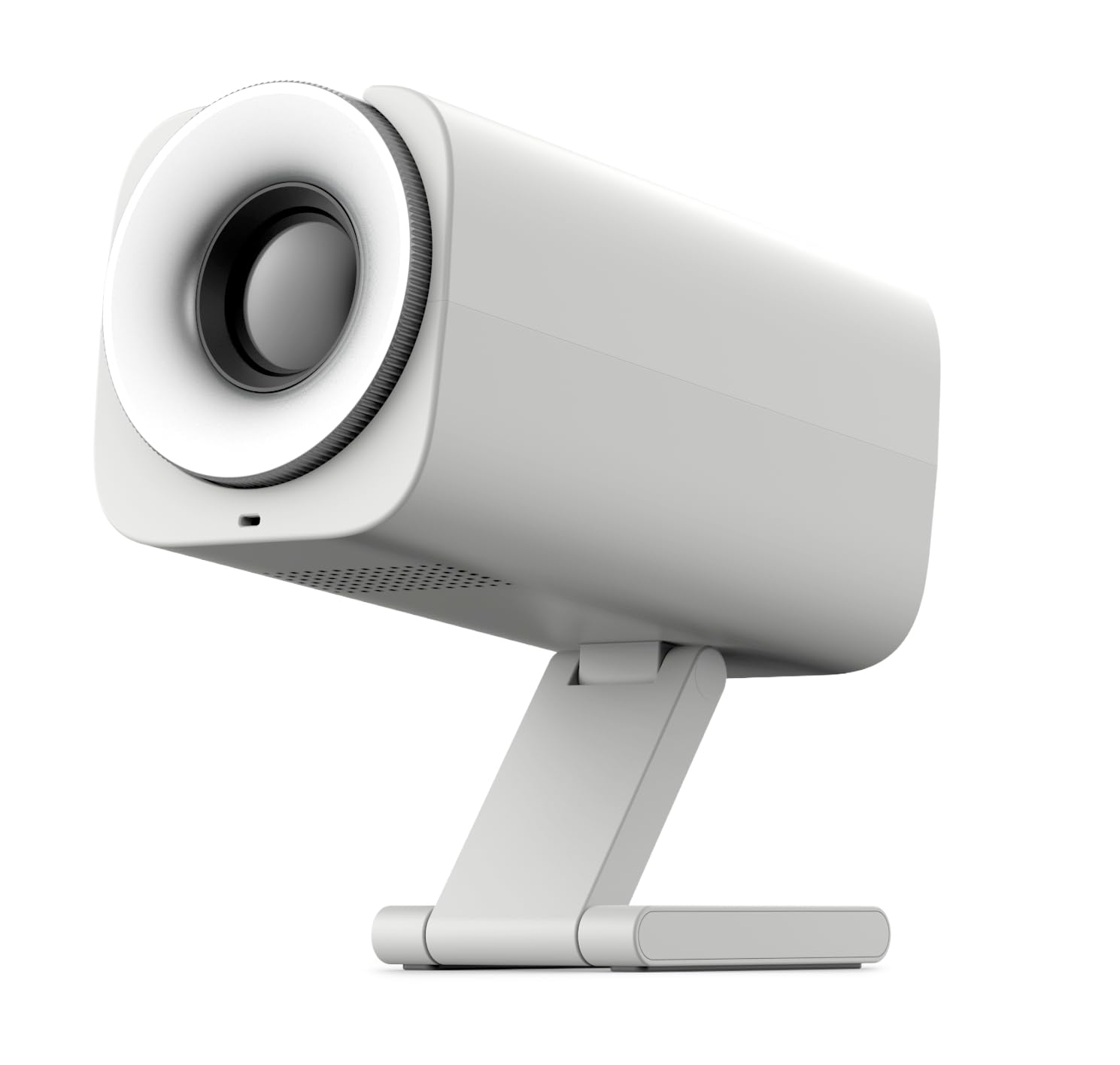 Kiano Go Blanc Mini Proiettore WiFi Portatile Android 12, Proiettore HD 720p Compatibile Full HD 1080P, Bluetooth 5.2, AirPlay/Miracast/DLNA, Correzione trapezoidale automatica, Schermo 15-128"