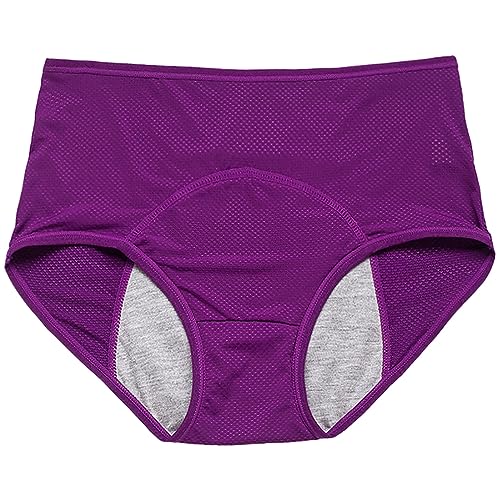 Culotte pour femme en coton pour le sport et le travail avec entrejambe anti-fuite
