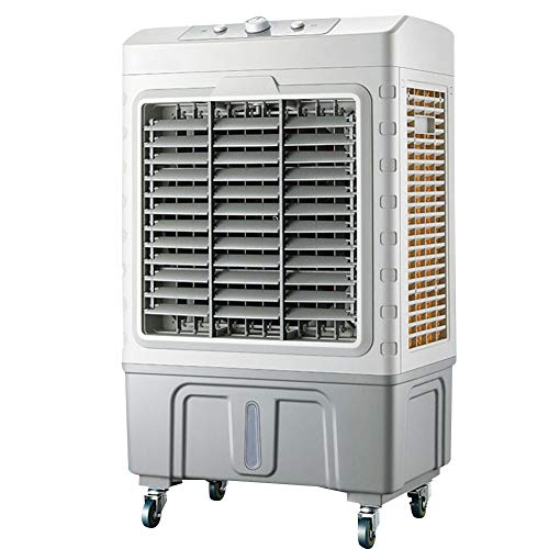 HAIPENG Aire Acondicionado Portátil Ventilador del Enfriador De Aire 3 En 1 Dispositivo Combinado Enfriamiento por Evaporación De Agua, 150W, 4000 M³ /h (Color : Gray, Tamaño : 500x350x850mm)