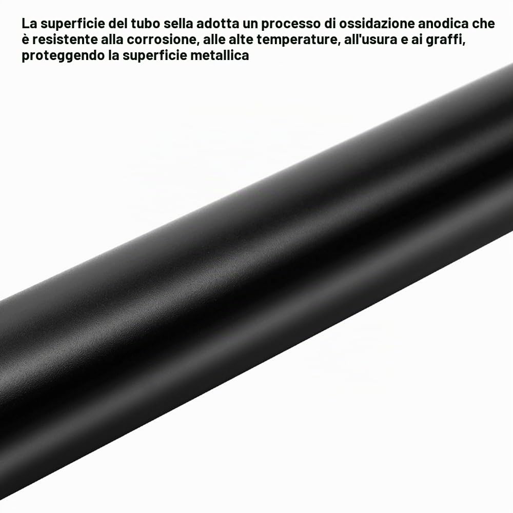 Reggisella telescopico per bicicletta 30.9/31.6mm Tubo reggisella per bici regolabile in altezza in lega di alluminio Reggisella per bicicletta idraulico Accessorio per ciclismo,Accessorio per