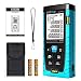 Laser Measure,VYTOOV 164ft Laser Distance Meters with Target Plate and Enhancing Glasses, Laser Measuring Device with Pythagorean Mode, Measure Distance, Area, Volume Calculation