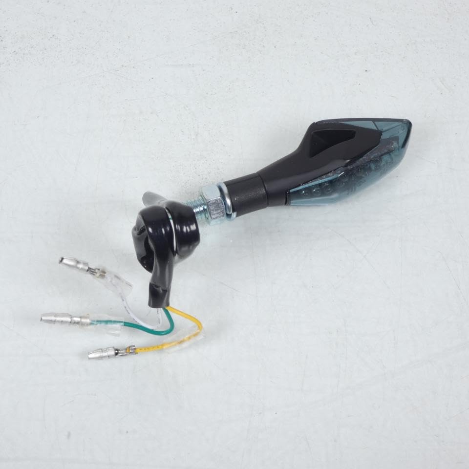 Chaft - Par de intermitentes delanteros LED con luz nocturna ahumada para moto Suzuki IN208