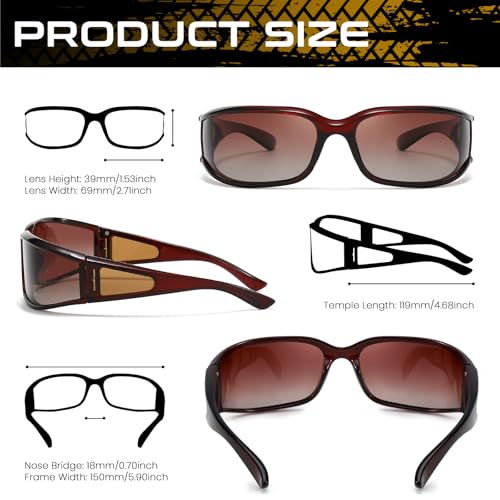 SODQW Polarized Wrap Around Sunglasses for Women Running Cycling Sports Sun Glasses Trendy 2025 Shades3