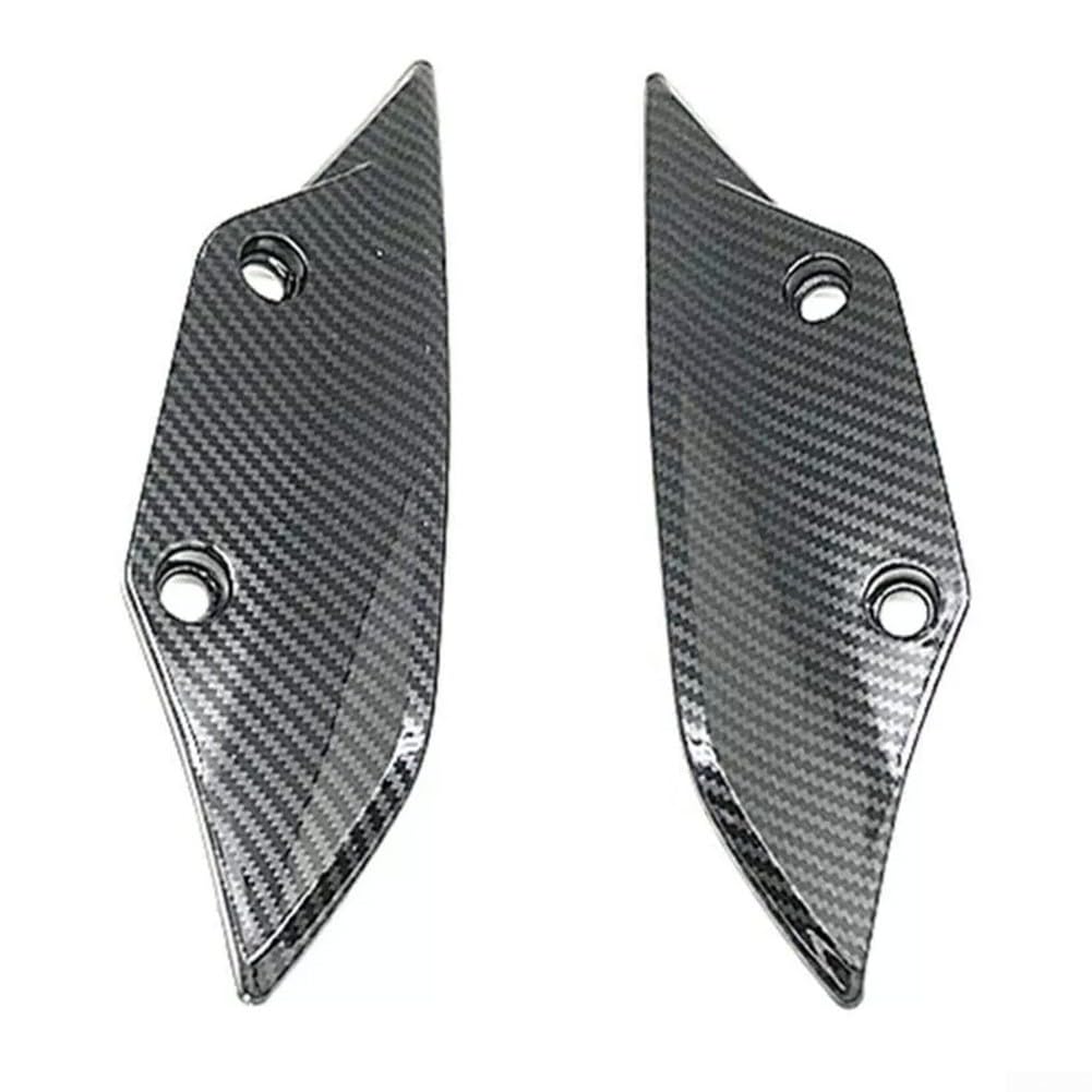 Alerón lateral de alerón para BMW S1000RR 2009-2018 ABS fibra de carbono negro
