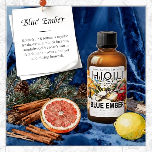 HIQILI Aceite Esencial de Geranio 30ML y Fragrancia Blue Ember 30ML miniatura 4