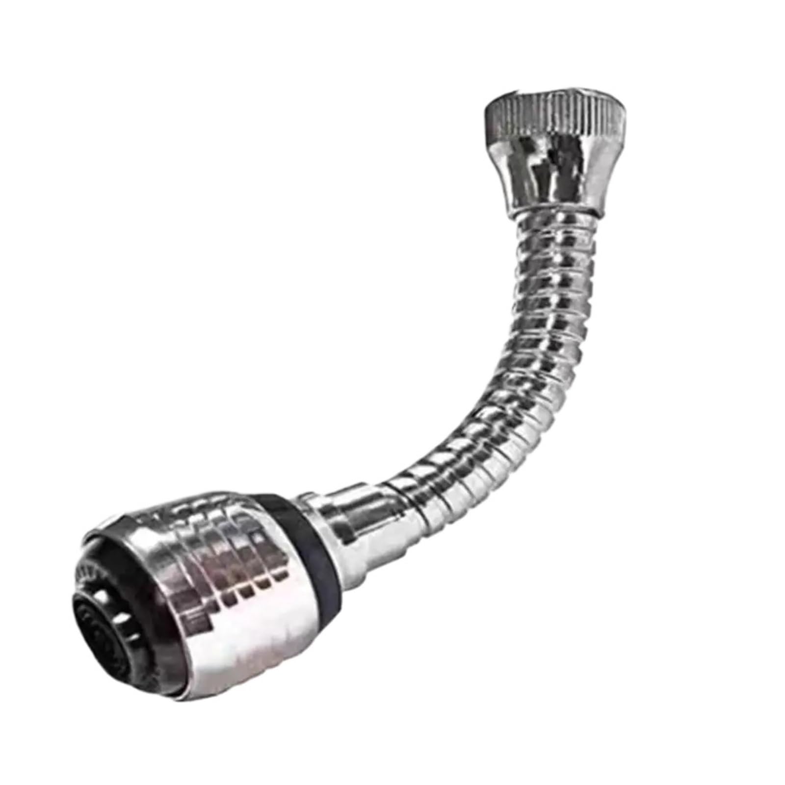 ZYCHSJXA 360 Swivel Faucet Extenders Bubbler Water Saving Tap Extender High Pressure Adapter Filter Nozzle Kitchen Accessory(A)