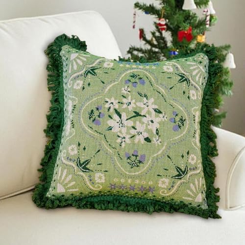 Coussin d'appoint à franges décoration intérieure moderne haut de gamme - 3