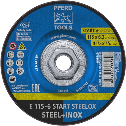 Pferd 61128 4-1/2-Inch Grinding Wheel