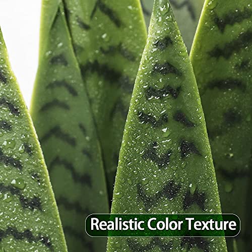 JonesHouseDeco Sansevieria Trifasciata Artificiale...