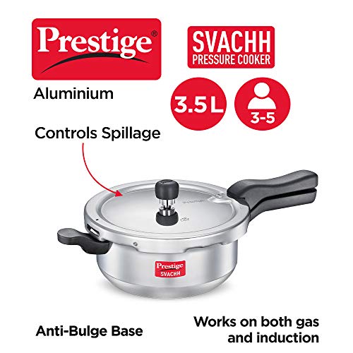 Prestige Svachh Pressure Cooker 3.5 L Shop Ready