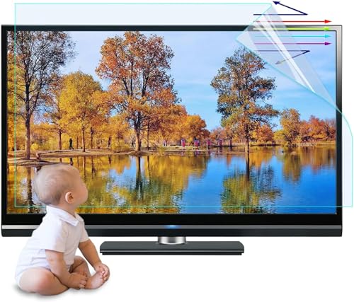DFGHNBVC Protector De Pantalla Antirreflejos para Televisores De 43 Pulgadas, Película Protectora Mate/Antirreflejo, Antiluz Azul, Alivia La Fatiga Ocular, para Samsung, Sharp, TCL, Sharp, Toshiba