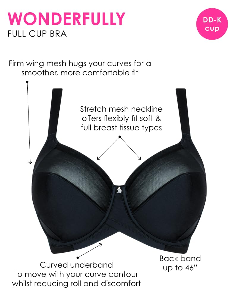Curvy Kate Biustonosz typu balkonetka Kobiety Cudownie Biustonosz Z Pełną Miseczką