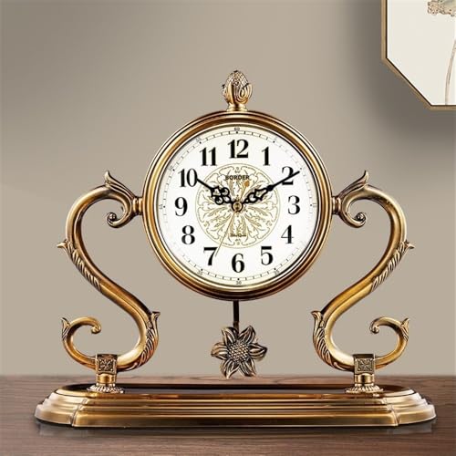 Reloj de Sobremesa grande de lujo digital con lectura clara y péndulo 4