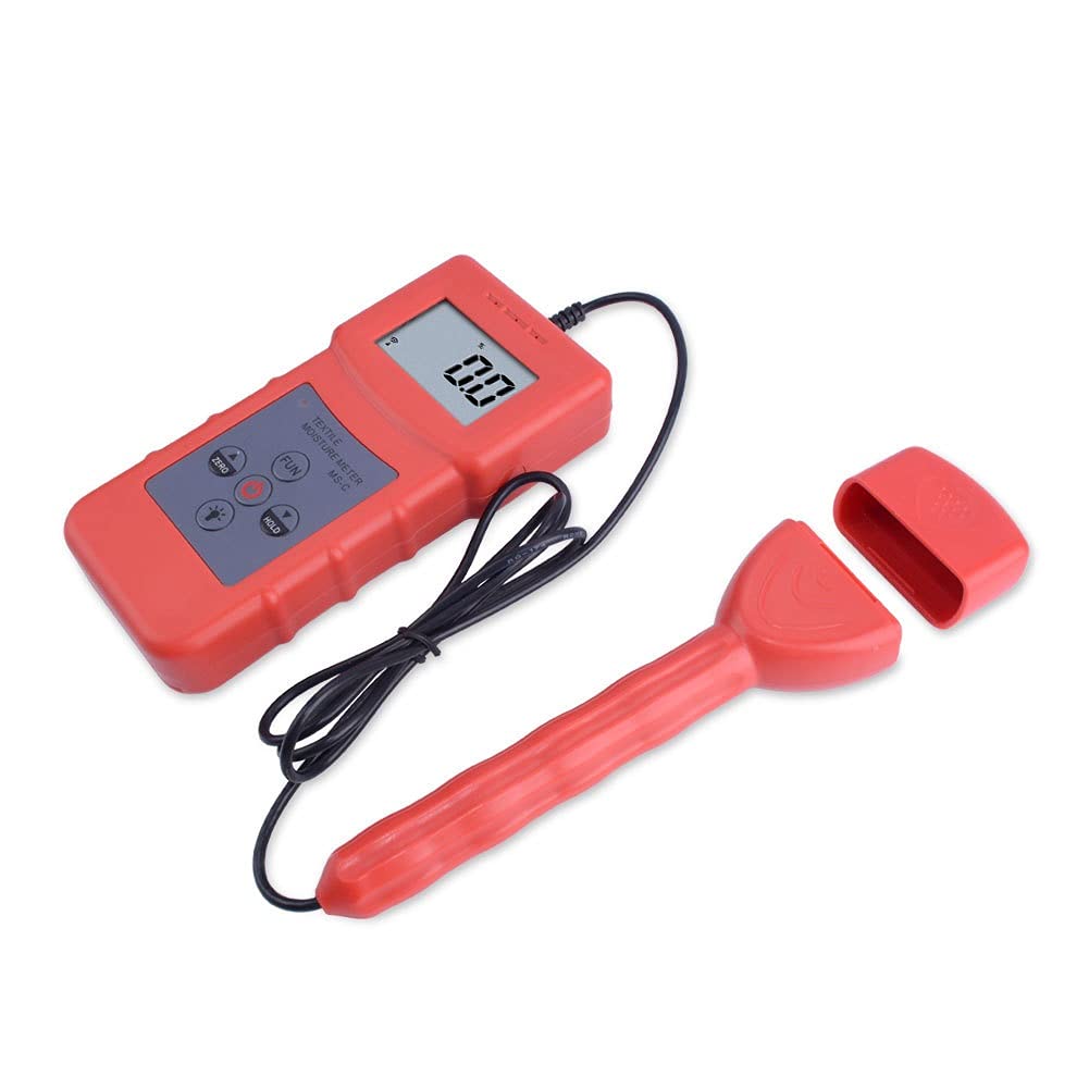 LNHHG Fabric Moisture Tester Pin-type Textile Material Moisture Tester