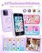Dylanto Kids Phone Toys for 3-12 Years Old Girls ,3.5'' Touchscreen Phone for Kids Learning Play Toy with Dual Camera,Video Players,Game,Christmas Birthday Gifts for Girls Age 3 4 5 6 7 8 9